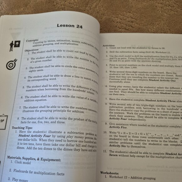 Horizons Math Grade 3 TEACHER GUIDE - Picture 3 of 5